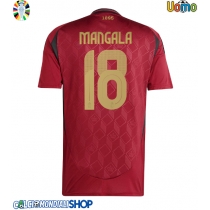 Maglie da calcio Belgio Orel Mangala #18 Prima Maglia Europei 2024 Manica Corta